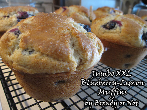 Sparkling Jumbo Blueberry Muffins - Sally's Baking Addiction